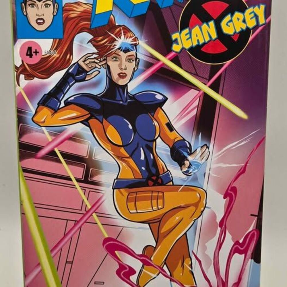 Marvel Legends X-Men Animated Series Jean Grey 6" Action Figure VHS Box Hasbro